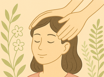 「頭って凝るんですか？」