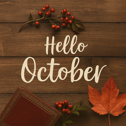 暦のたより🍂【10月のごあいさつ】